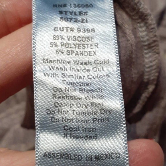 NWT PROJECT SOCIAL T lilac ribbed top, $30 - Picture 5 of 6